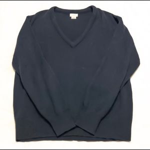 Club Monaco - Deep Green V-Neck Cashmere Sweater